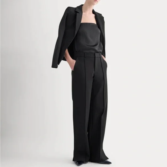Everlane ponte wide leg trouser - Picture 2 of 9